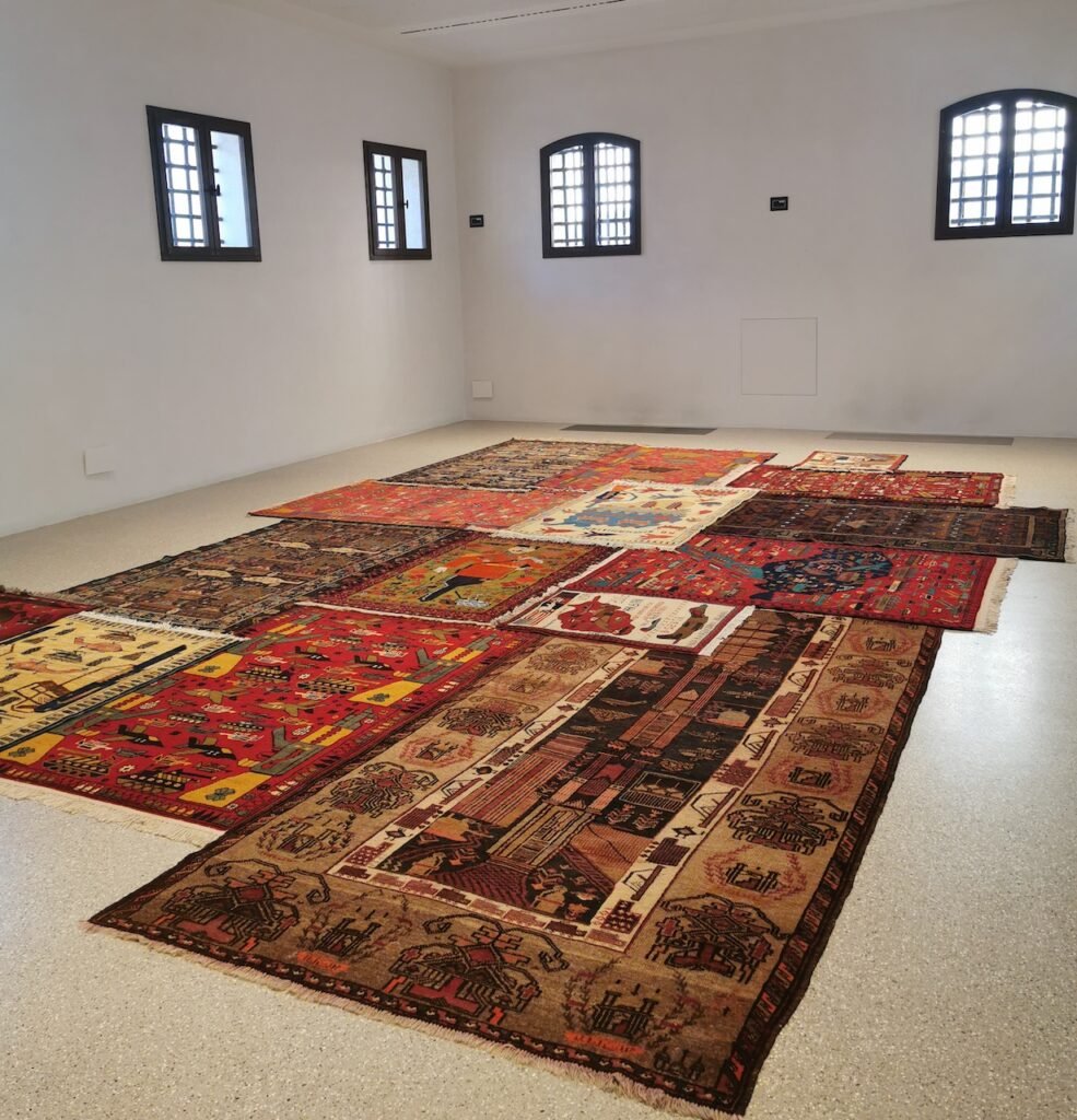 War rugs - Fondazione Sergio Poggianella